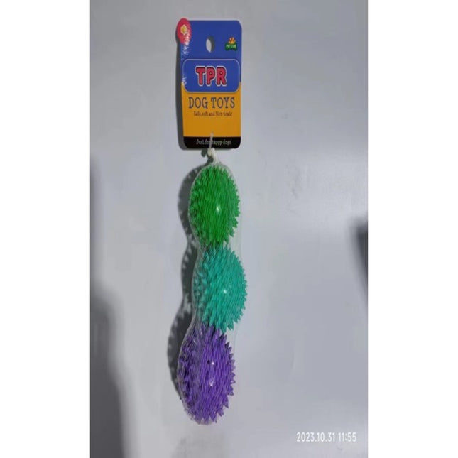 כלב Tpr כדור צעצוע 3 יח'\סט