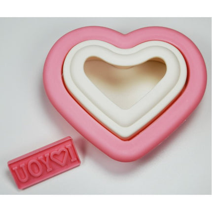 Love Sandwich Mold 4 Colors Mixed