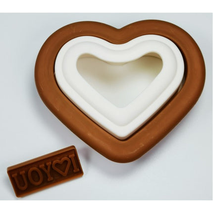 Love Sandwich Mold 4 Colors Mixed