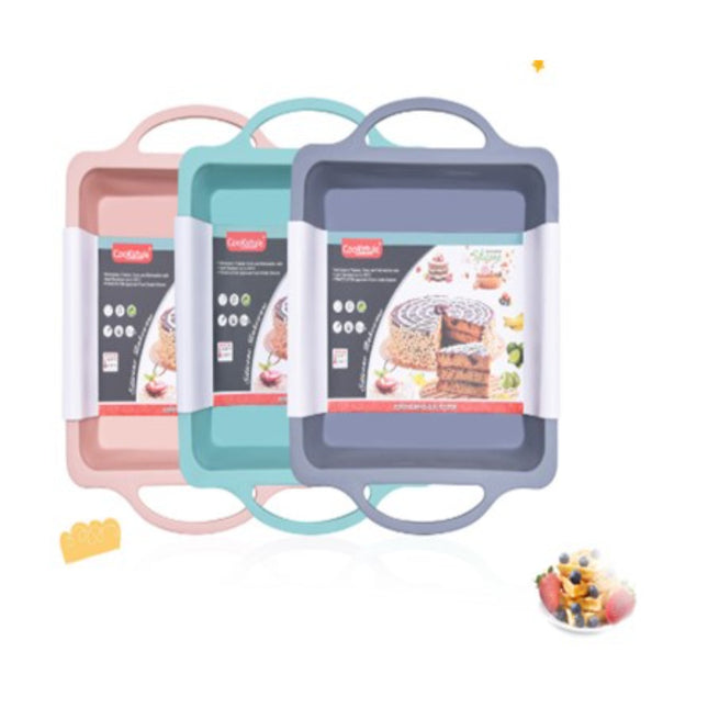 צלחת מלבנית לעוגה