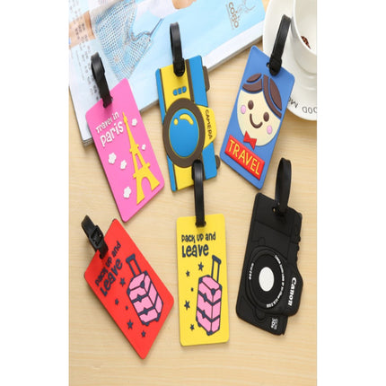 Luggage Tag With Card Packing