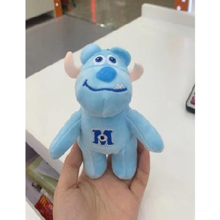 4 Inch Standing Blue Fur Monster