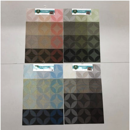 Table Mat 4Pcs/Pvc Pack