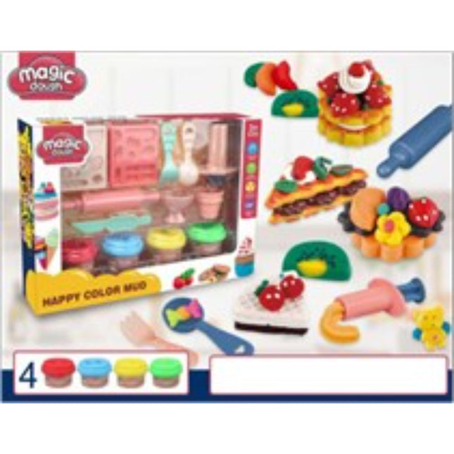 Colored Clay Toy Set