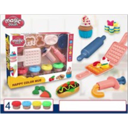 Colored Clay Toy Set