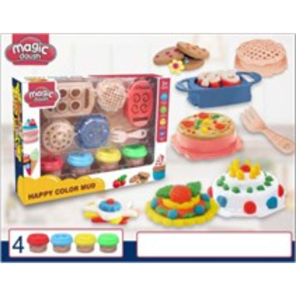 Colored Clay Toy Set