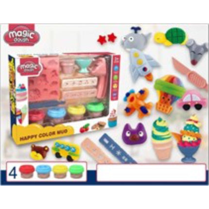 Colored Clay Toy Set