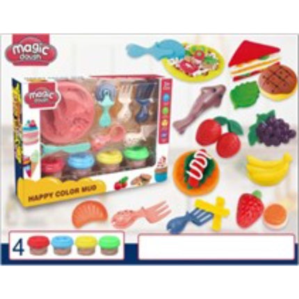 Colored Clay Toy Set