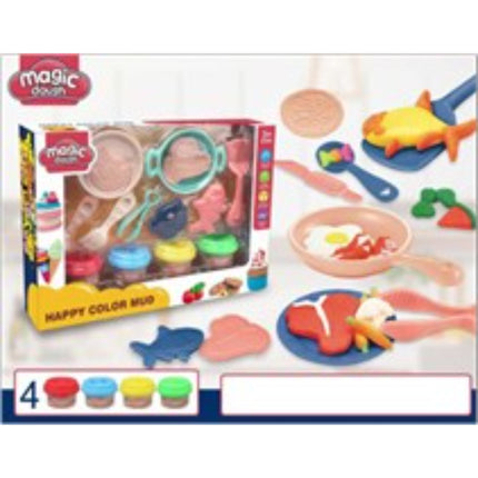 Colored Clay Toy Set