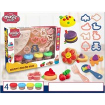 Colored Clay Toy Set