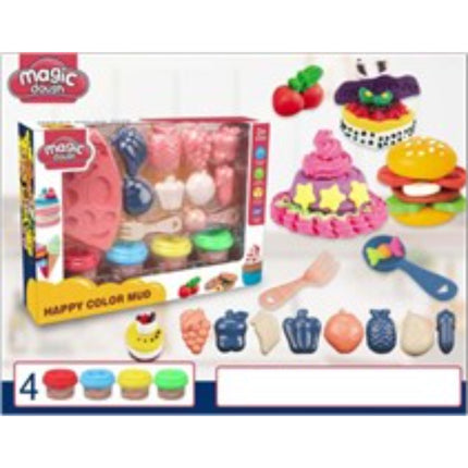 Colored Clay Toy Set