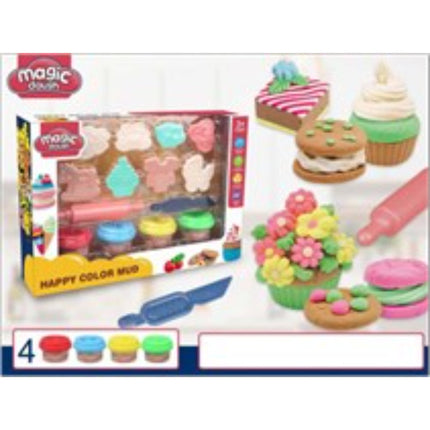 Colored Clay Toy Set