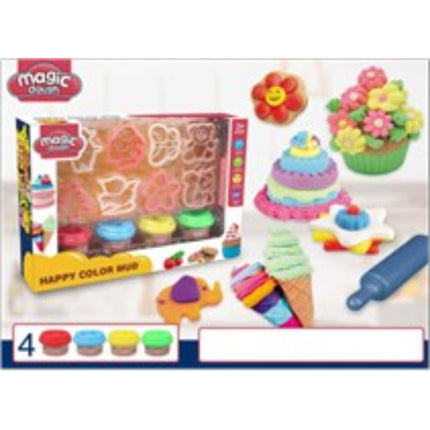 Colored Clay Toy Set