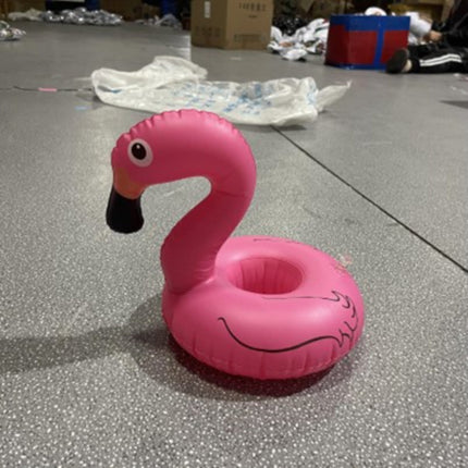 Inflatable Swim Cup Holdersmall Flamingo