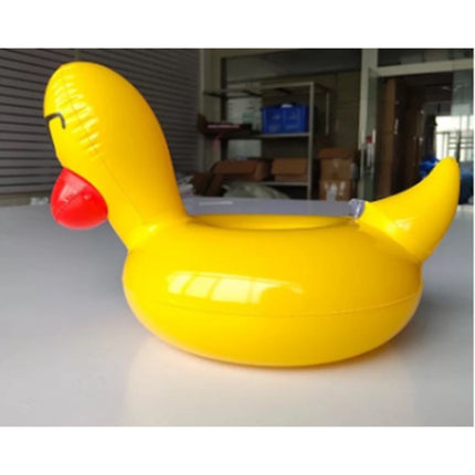 Inflatable Swim Cup Holdersimple Yellow Duck