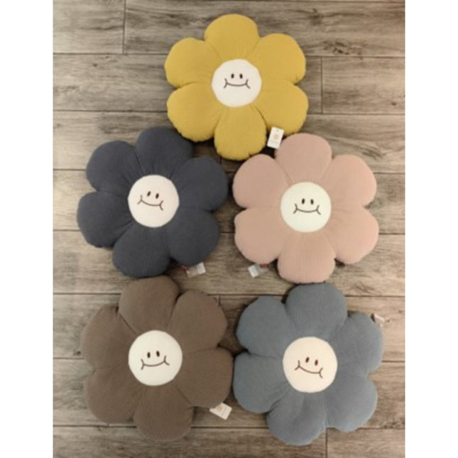 Smiley Face Petal Cushion