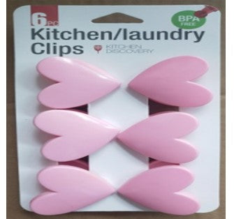 Six Four-Leaf Clover Clips