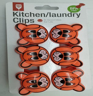 4 Long Clip Magnet Clips