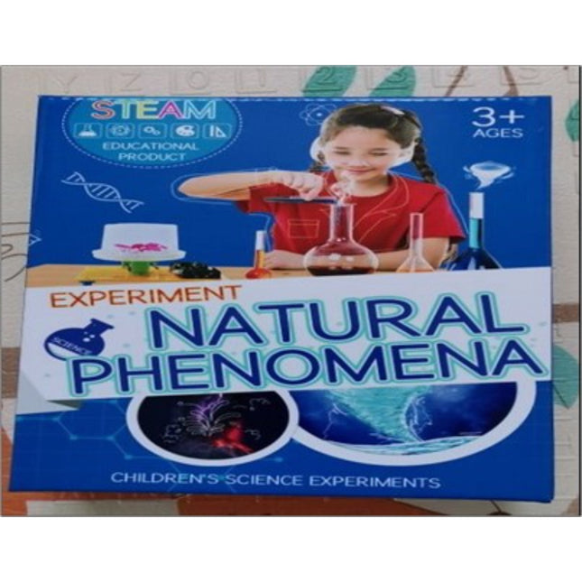 Children'S Science Experiment Set Steam Magical Natural Phenomena Diy Chemical Physics Experiment Materials