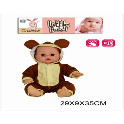 14-Inch Animal Doll With 4-Tone Ic