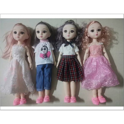 12 "30 Cm 13 Joint 3D Eye Solid Body Fashion Girl Doll