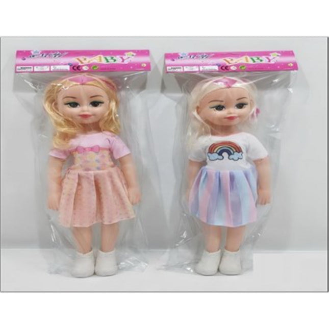 18 "Empty Fat Baby Doll With Ic Pvc Card Head Bag