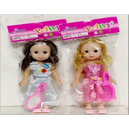 10 "Empty Fat Baby Doll With Ic+ Accessories Pvc Card Head Bag