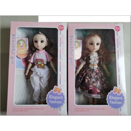 12 "13 Joint Solid Body Fashion Girl Doll Two Mixed