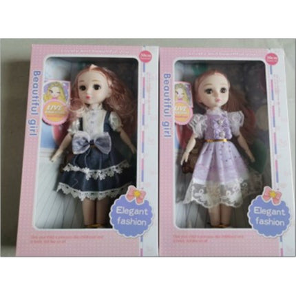 12 "13 Joint Solid Body Fashion Girl Doll Two Mixed