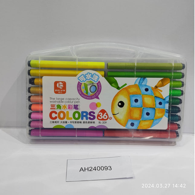 Washable Colour Pen 36 Colors