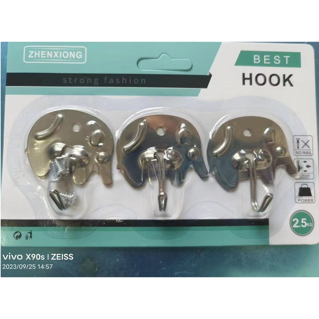 3 Elephant Hooks