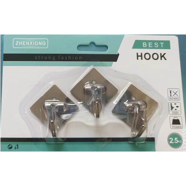 3 Diamond Hooks