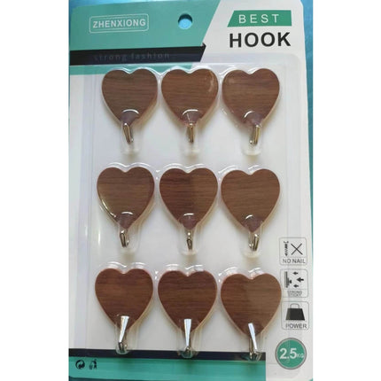 9 Herats Hooks