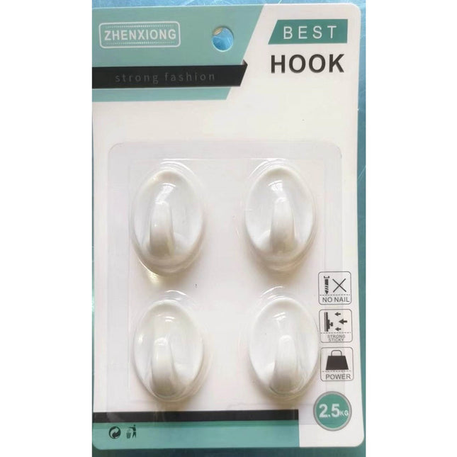 4 Plastic Hooks