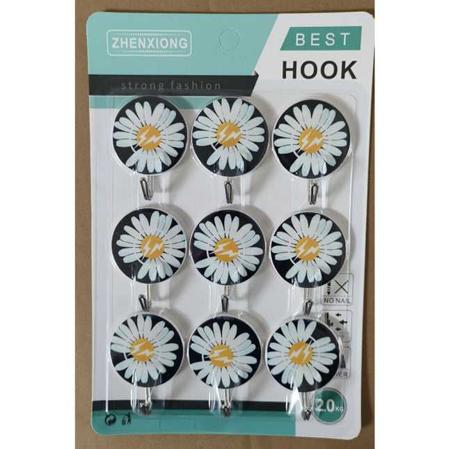 9 Flower Hooks