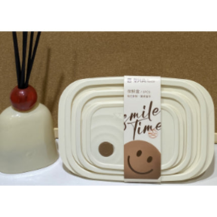 Square Three-Piece Crisper
(Smiley Face)