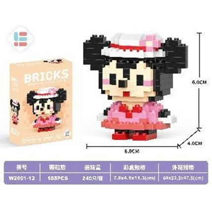 Mini Nini Mouse 185Pcs (Low Price Impulse)