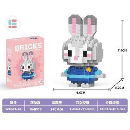 Mini Zhu Zhu Rabbit 164Pcs (Low Price Impulse)