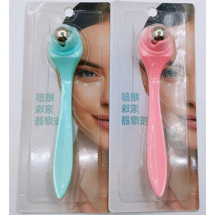 Roller eye massager