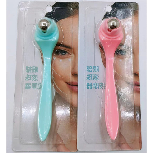 Roller eye massager