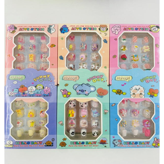 3D Kids wear nails set