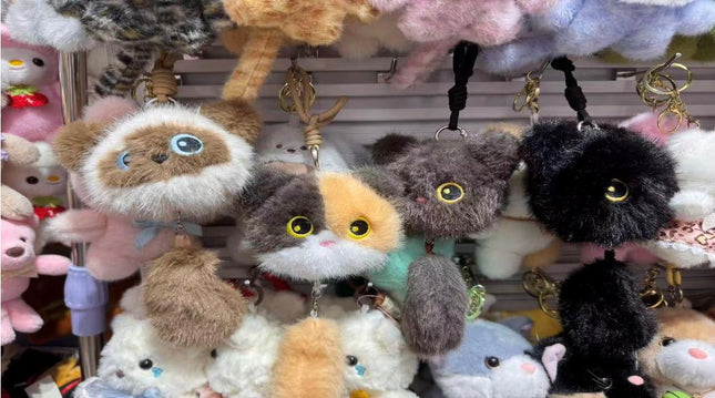 Plush keychain