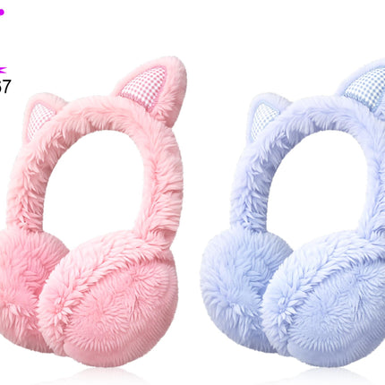 Plush headphones