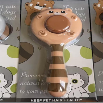 Pet grooming brush