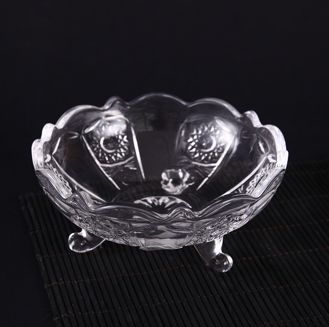 Glass serving bowl 12/6