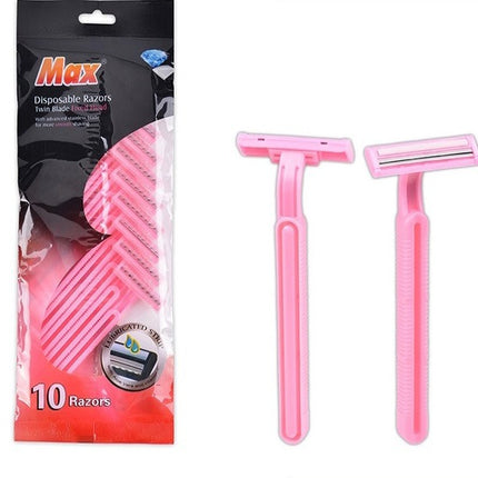 10Pc 2 Blade Razors