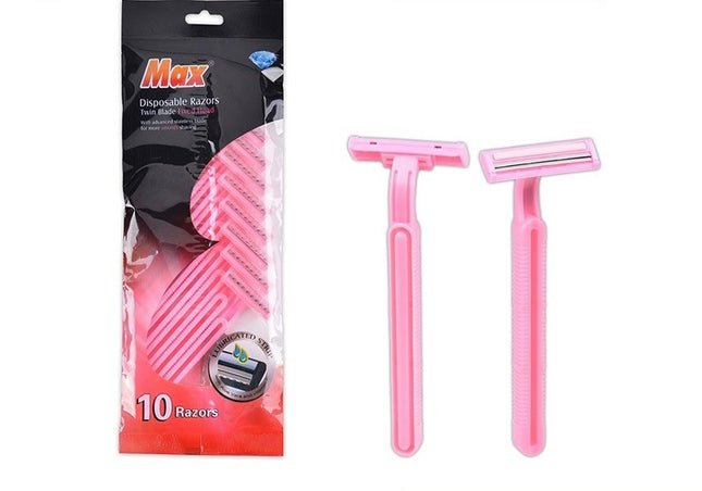 10Pc 2 Blade Razors