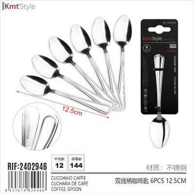 6Pcs Coffee Spoon