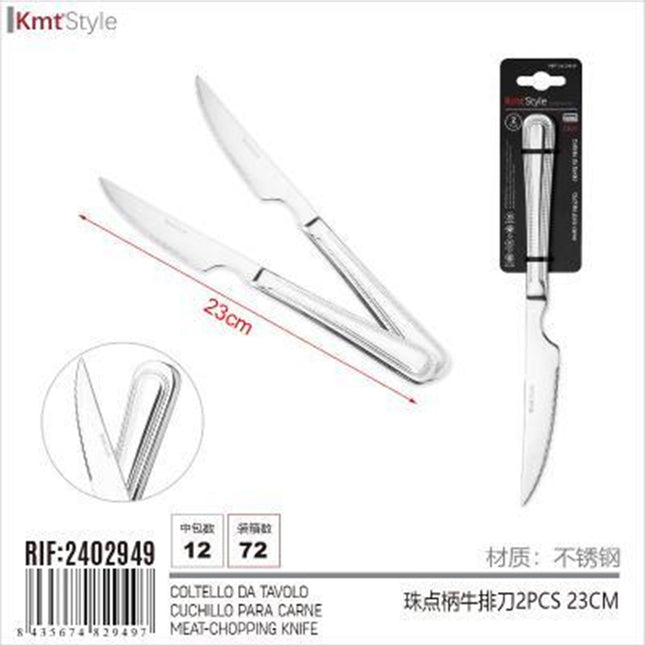 2Pcs Table Knife