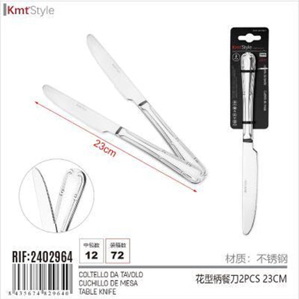 2Pcs Table Knife